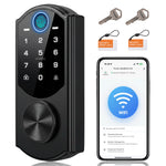 RUIKANG RA-7 WiFi Fingerprint Smart Lock with Keyless Entry Deadbolt – Auto-Lock & App Remote for Front Door