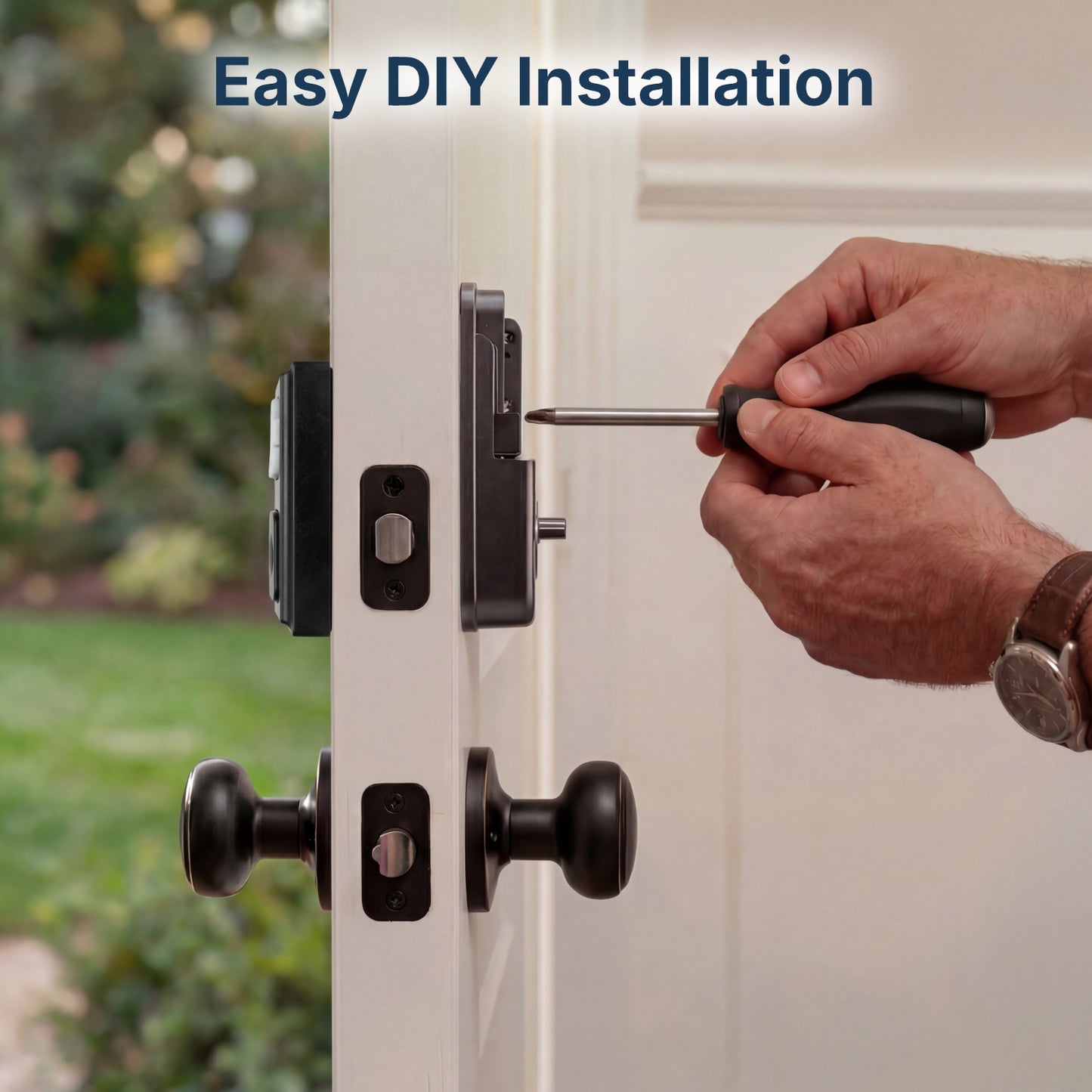 RUIKANG Y68 Keyless Entry Smart Deadbolt with Auto-Lock for Front Door