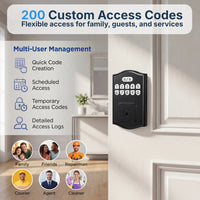 RUIKANG Y68 Keyless Entry Smart Deadbolt with Auto-Lock for Front Door